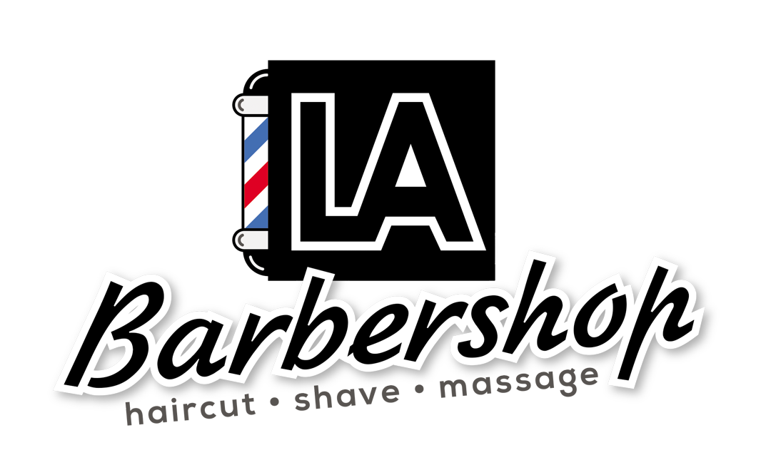 LA Barbershop Logo - Custom